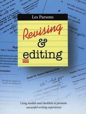 cover image of Revising and Editing